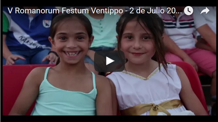 Cultura y diversión inundan Ventippo – Día 2 V Romanorum Festum Ventippo