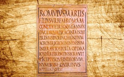 ¿Sabías que en la civilización romana encontramos la primera forma de periódico?