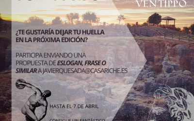 Deja tu huella en la próxima edición del Romanorum Festum Ventippo participando en el concurso con una frase, eslogan o similar