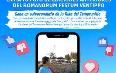 Envía tu foto de ediciones anteriores del Romanorum Festum Ventippo y gana un salvoconducto de la Ruta del Tempranillo